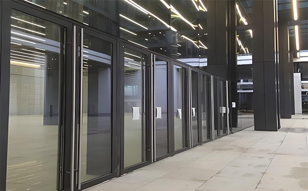 敦煌玻璃地弹门 敦煌玻璃地弹门