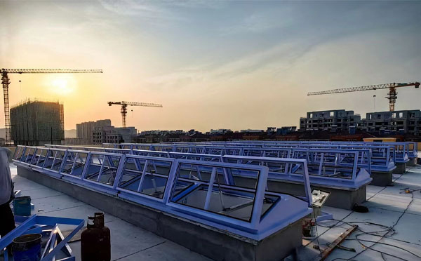 消防敦煌排烟窗工作原理