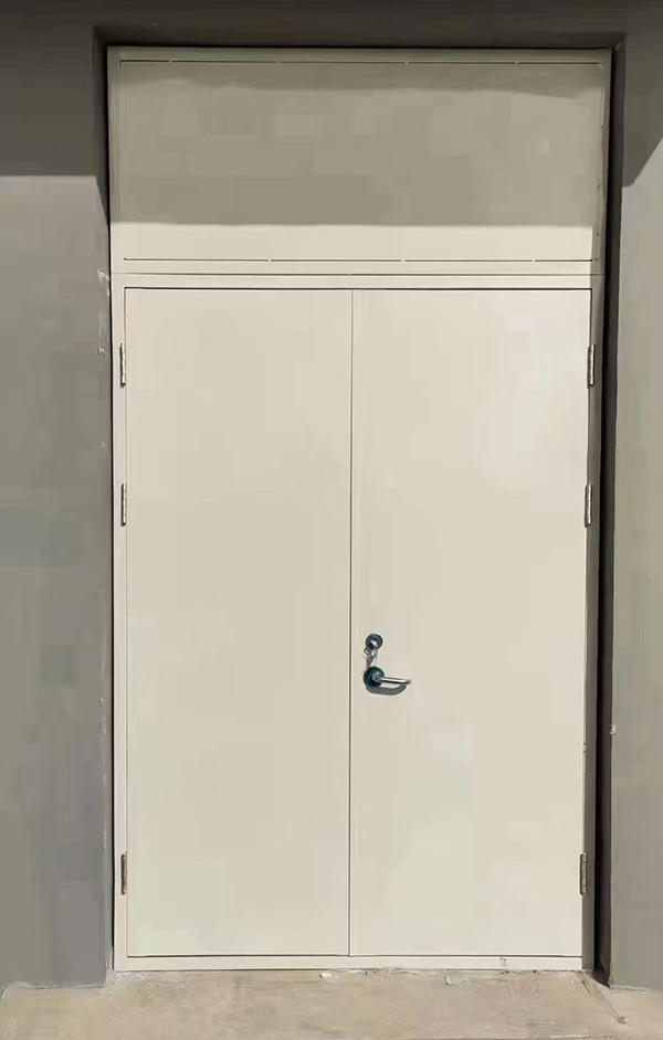 展览馆项目完成大跨度敦煌防火门安装 展览馆项目完成大跨度敦煌防火门安装